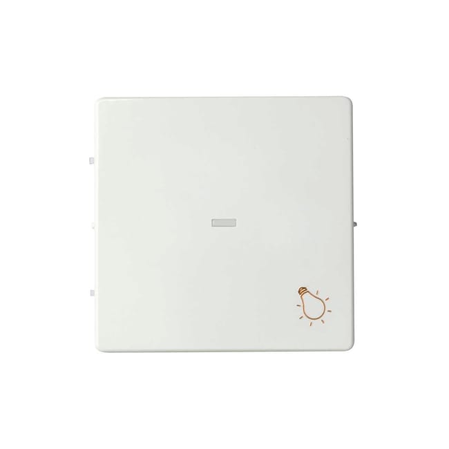 TECLA PULSADOR LUMINOSO SERIE SIMON 82 CONCEPT BCO - 1