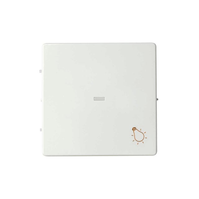 TECLA PULSADOR LUMINOSO SERIE SIMON 82 CONCEPT BCO