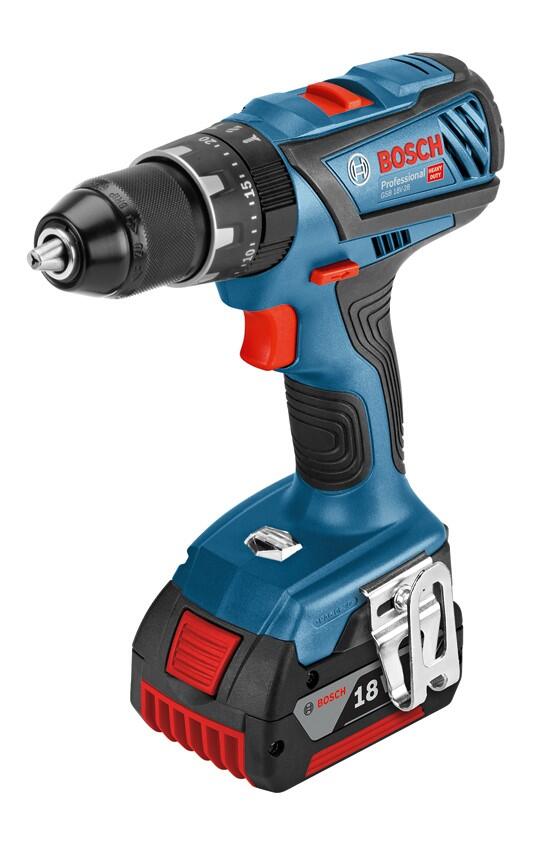 TALADRO PERCUTOR 18V 2X4AH BOSCH GSB 18V-28