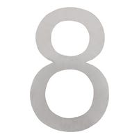 SEÑAL NÚMERO ACERO INOXIDABLE 1UD - 1