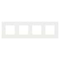 MARCO CUÁDRUPLE BÁSICO SERIE ZENIT BLANCO - 1