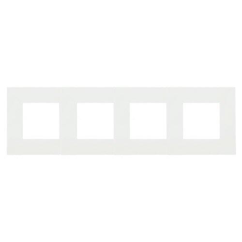 MARCO CUÁDRUPLE BÁSICO SERIE ZENIT BLANCO