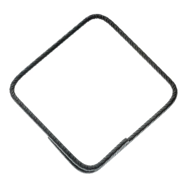 ESTRIBO ACERO CORRUGADO B500S 20X20 CM 8 MM