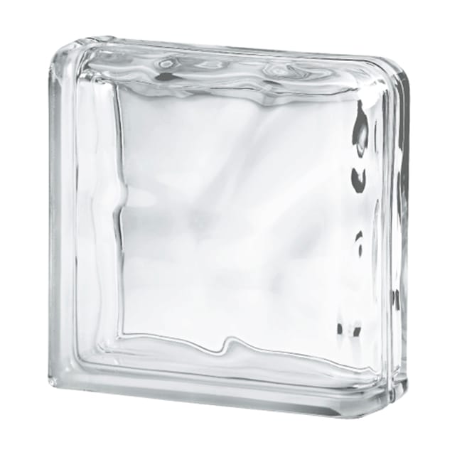BLOQUE VIDRIO INCOLORO 19X19X8CM - 1