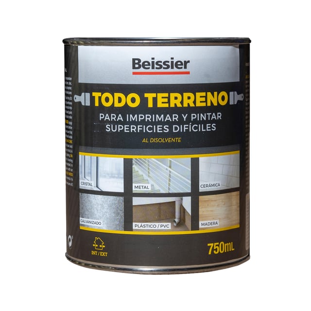 IMPRIMACIÓN MULTI AL DISOLVENTE TODO TERRENO BEISSIER 750ML NEGRO