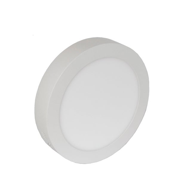 DOWNLIGHT LED SUPERFICIE CIRCULAR BLANCO 20W LUZ NEUTRA