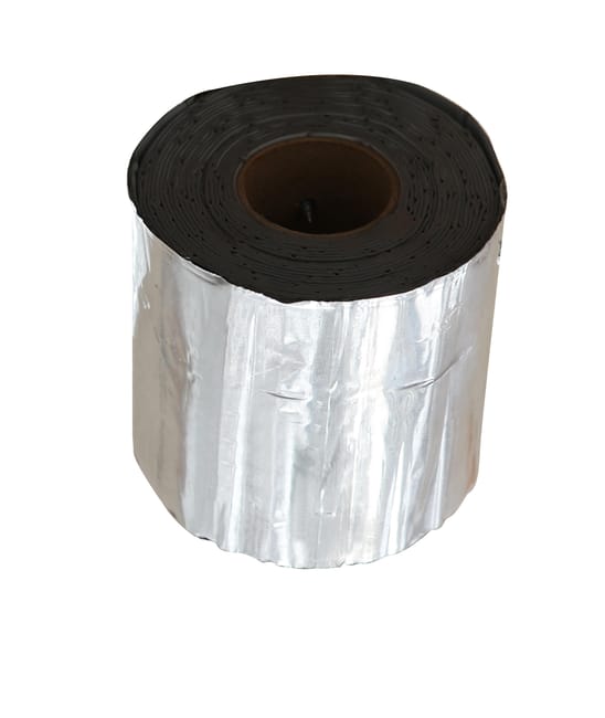 BANDA AUTO-ADHESIVA IMPERMEABILIZANTE DE BUTILO 100MMX5M ALUMINIO - 1