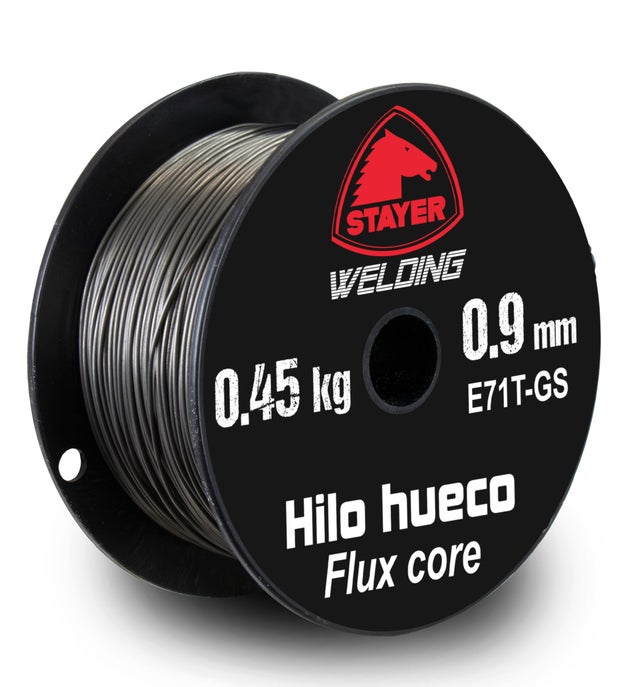  BOBINA HILO TUBULAR SIN GAS 0.9MM 450G