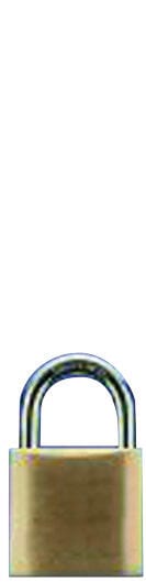 CANDADO DE SEGURIDAD PARA PUERTA 50MM DE LATÓN CON 3 LLAVES YALE - 1