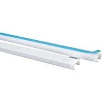 CANALETA ADHESIVA BLANCA 10X10MM 2M - 1