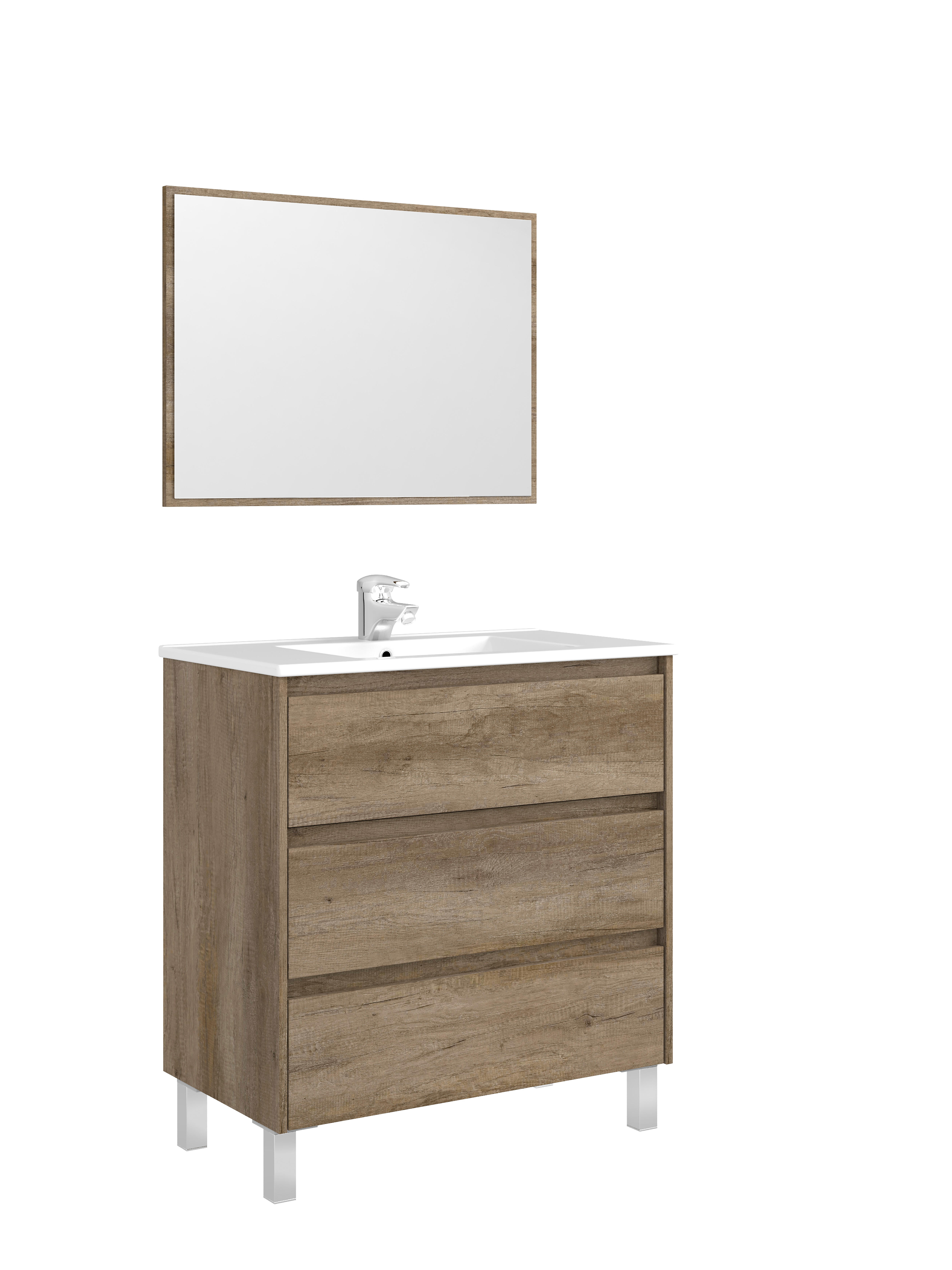 MUEBLE BAÑO DAKOTA 80CM - 3