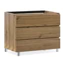 MUEBLE DE BAÑO MODULAR ATLANTIS MIEL 3 CAJONES 100X45CM - 2