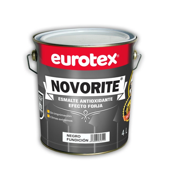ESMALTE ANTIOXIDANTE FORJA NOVORITE 4L NEGRO