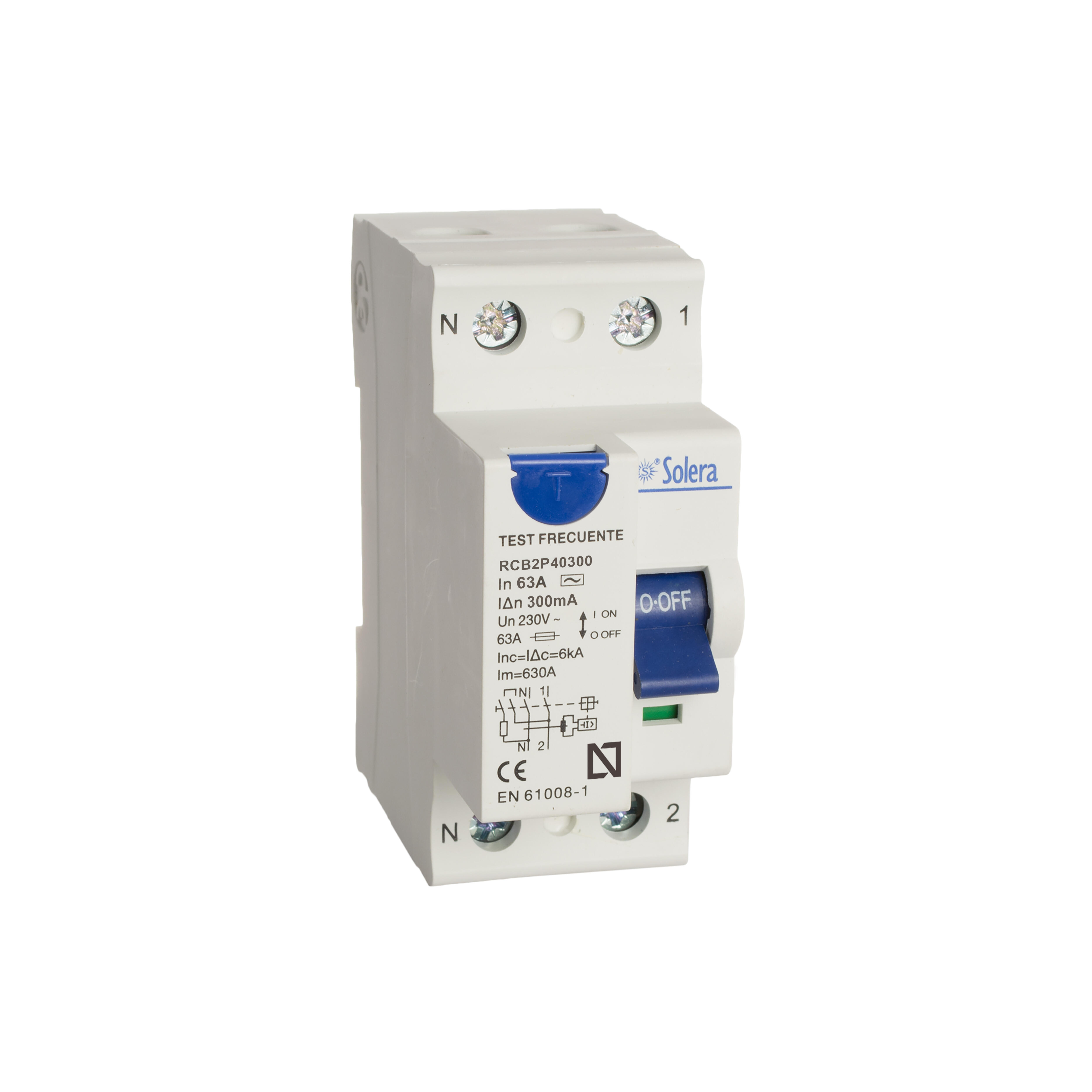 Interrupteur Différentiel Resi9 4P 63A 30ma - A - Schneider R9PRA463