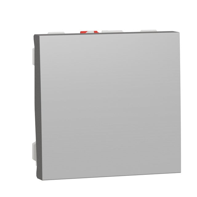 PULSADOR ANCHO SERIE NEW UNICA ALUMINIO