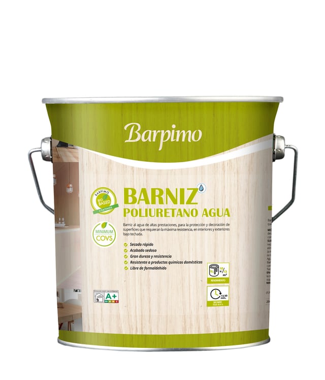 BARNIZ ACRÍLICO MATE POLIURETANO 4L INCOLORO