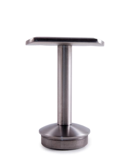 SUJECCION FIJA PASAMANOS A POSTE AISI316 SATINADO - 1