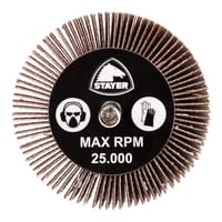 ABANICO LAMINADO Ø60 EJE 6 MM GRANO 120 - 1