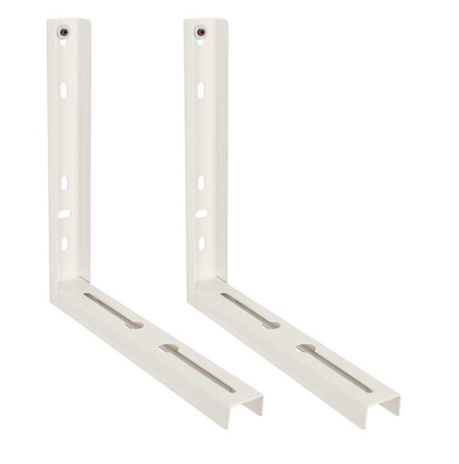 JUEGO 2 SOPORTES SOLDADOS 450MM 2MM TUV GS 140KG - 1