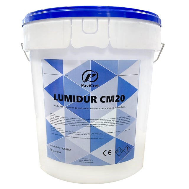 MORTERO LUMIDUR CM20 REPARADOR PARA HORMIGÓN IMPRESO 15 KG