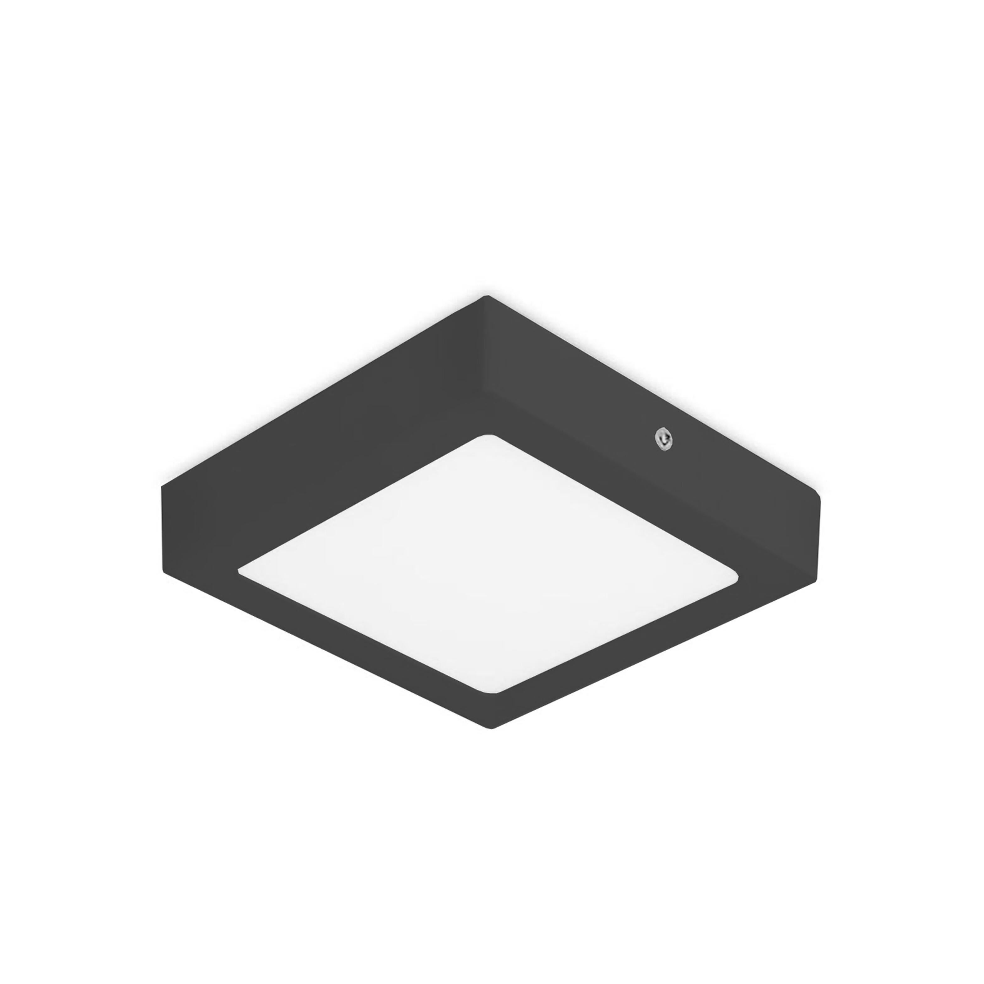 DOWNLIGHT SUPERFICIE CUADRADO NEGRO 12W CCT - 2