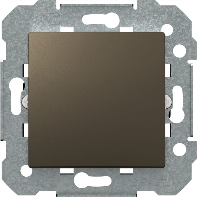 PULSADOR SERIE VIVA NEGRO - 1