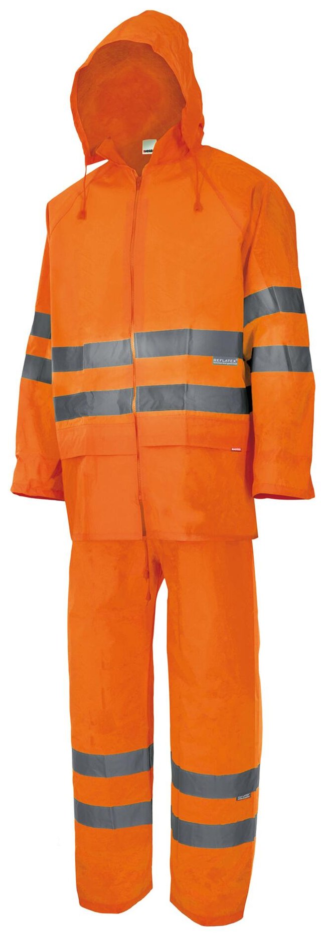 CONJUNTO LLUVIA 2 PIEZAS ALTA VISIBILIDAD NARANJA TALLA XXL 189