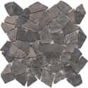 MOSAICO PIEDRA NATURAL 30X30CM GALET LISA NEGRO - 1