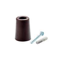 TOPES PARA PUERTAS PLÁSTICO ATORNILLADO MARRÓN - 1