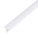 PERFIL EN T PVC BLANCO 25X18X2MM 2,6M - 1