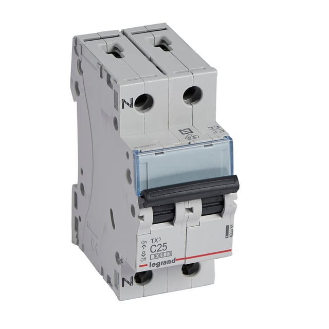 AUTOMATICO 1P+N 2 MODULOS 25A LEGRAND