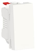 PULSADOR ESTRECHO SERIE NEW UNICA BLANCO - 1