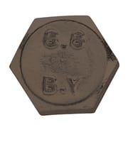 TORNILLOS MÉTRICO HEXAGONAL PARA METAL ACERO INOXIDABLE 10X40MM. 50UDS - 2