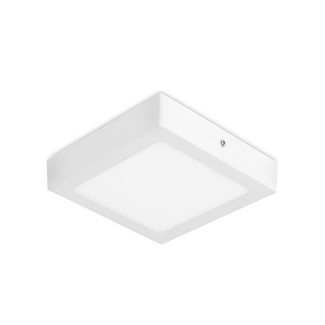 DOWNLIGHT SUPERFICIE CUADRADO BLANCO 18W CCT