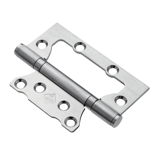 BISAGRA SOBREPONER HIERRO NIQUEL. 2 UDS - 1