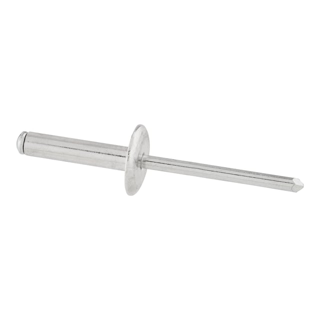 REMACHES CABEZA ANCHA ALUMINIO Y ACERO 4.8 X 16  MM. BRALO. 45 UDS