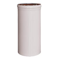 TUBO BAJO NOX Ø80/110MM MACHO-HEMBRA 20CM - 1