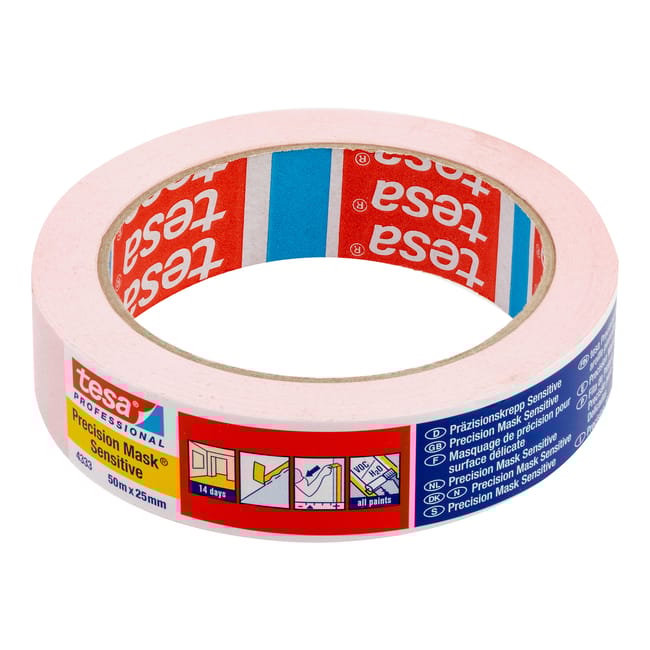 CINTA DE PINTOR BAJO TACK 25MM 50M - 1