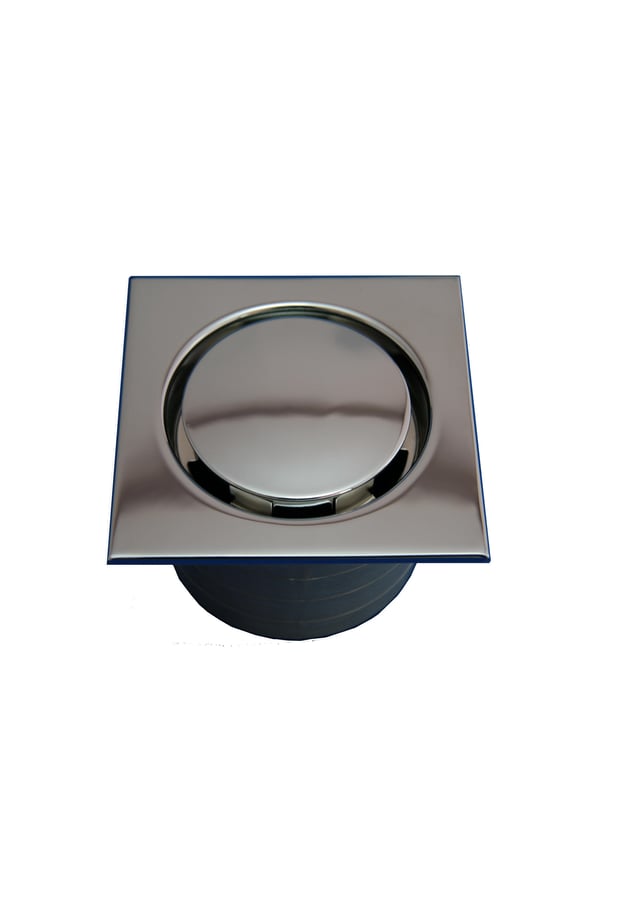 REJILLA LUJO INOX 10X10CM