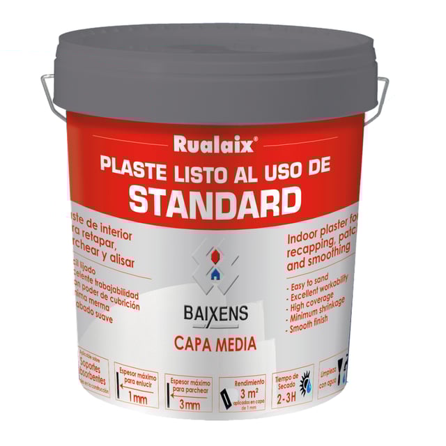 MASILLA EN PASTA CAPA MEDIA 5KG STANDARD
