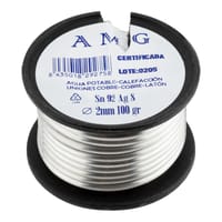 BOBINA ESTAÑO-PLATA 8% 100G SIN PLOMO - 1