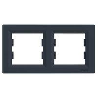 MARCO DOBLE SERIE ASFORA ANTRACITA - 1