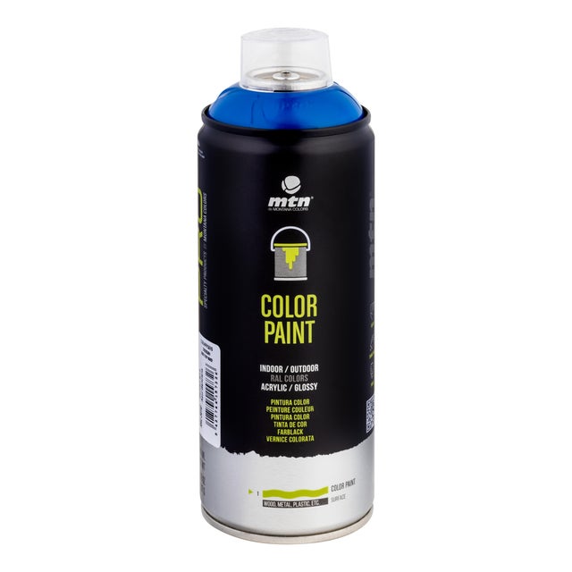 ESPRAY PINTURA BRILLANTE  400ML AZUL GENCLANA