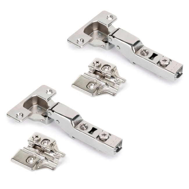 BISAGRA DE CAZOLETA 35MM APERTURA 105 º ACODADA 2 UDS - 1