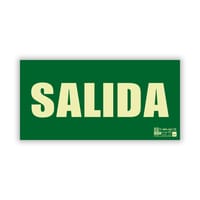 SEÑAL FOTOLUMINISCENTE SALIDA 1UD - 1