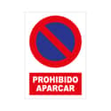 SEÑAL PLASTIFICADA PROHIBIDO APARCAR 1UD - 1