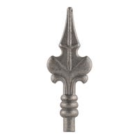 PUNTA LANZA HIERRO FORJADO BASE REDONDA 140X55MM - 1