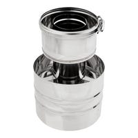 SOMBRERETE INOXIDABLE PARED DOBLE 80MM - 3