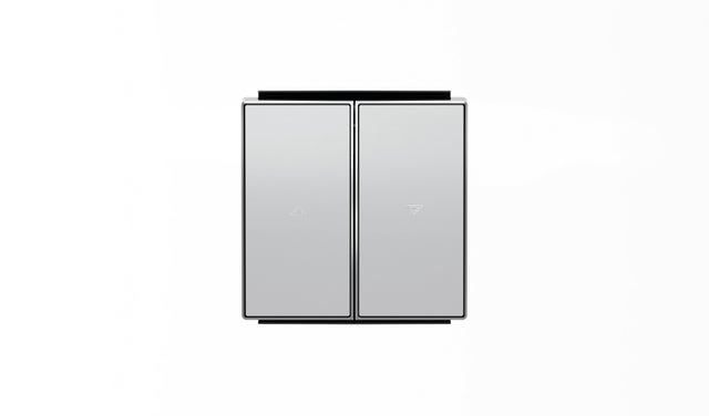 TECLA INTERRUP PERSIANAS SERIE SKY PLATA
