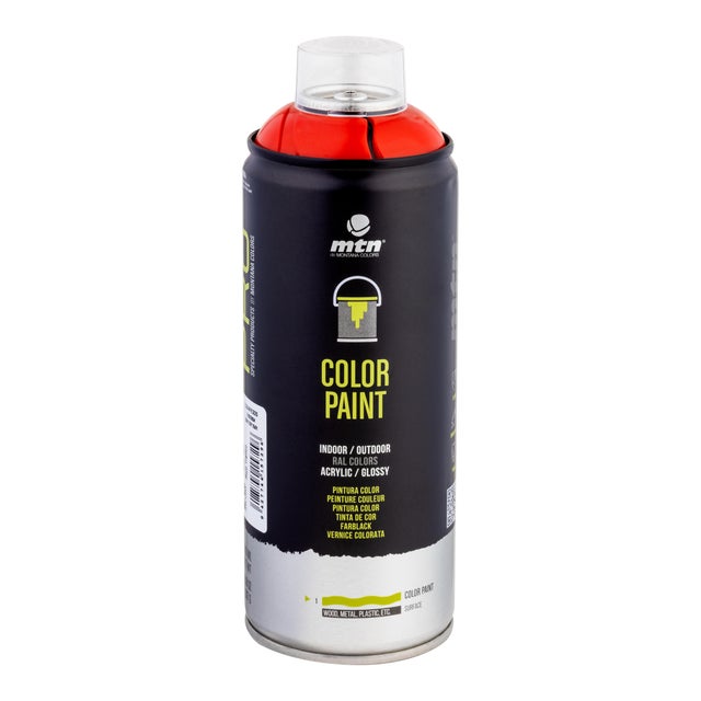 ESPRAY PINTURA BRILLANTE  400ML ROJO TRAFICO